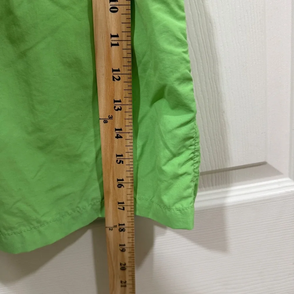 Polo Ralph Lauren Mens XL Lime Green Pink Pony Swim Trunks Board Shorts